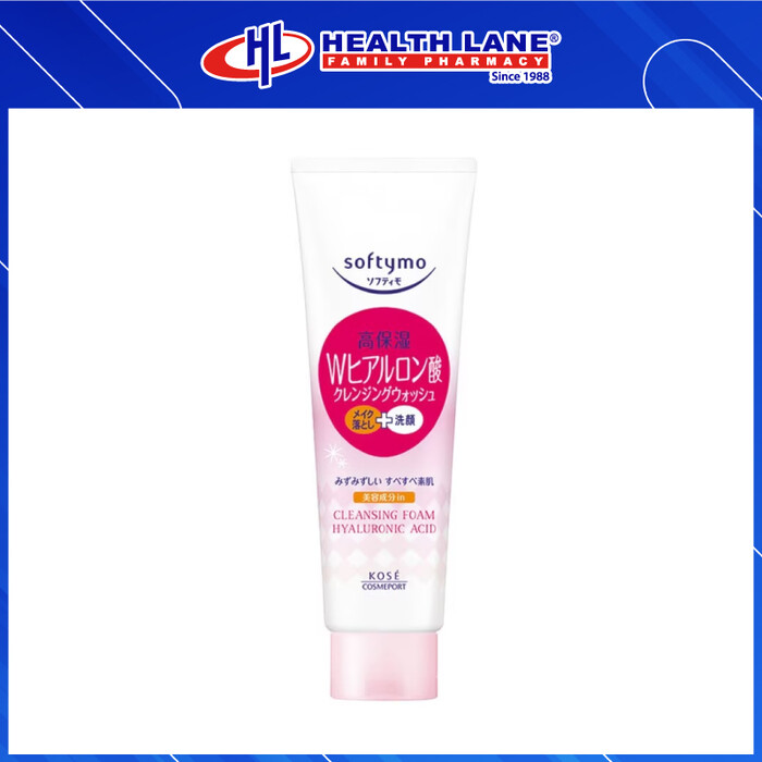 KOSE COSMEPORT SOFTYMO CLEANSING BERBUIH HYALURONIC ACID (190G)